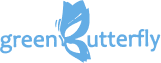 Green Butterfly Logo