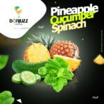 Pineapple Cucumber Spinach Juice